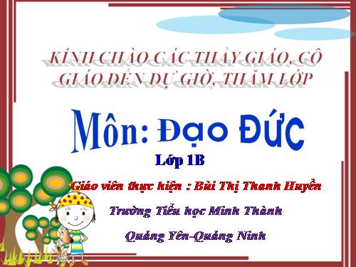 Bài 8. Trật tự trong trường học