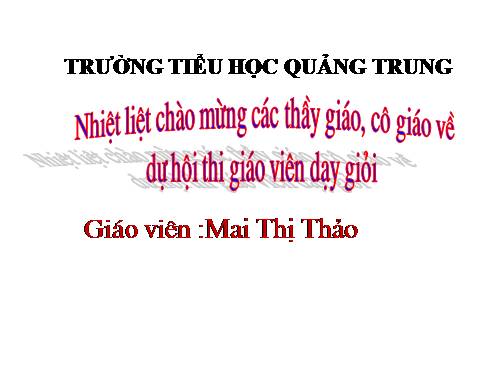 Bài 8. Trật tự trong trường học