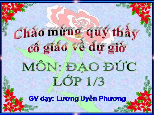 Bài 7. Đi học đều và đúng giờ