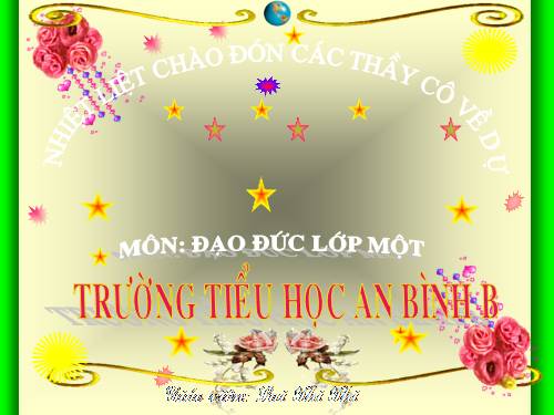 Bài 8. Trật tự trong trường học