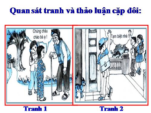 Bài 13. Chào hỏi và tạm biệt