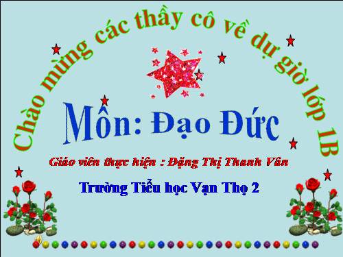 Bài 8. Trật tự trong trường học