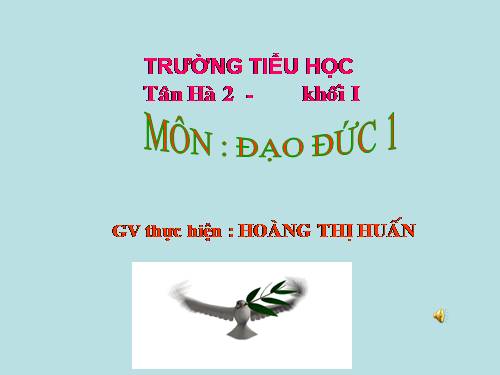 Bài 5. Lễ phép với anh chị, nhường nhịn em nhỏ