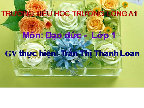 Bài 8. Trật tự trong trường học