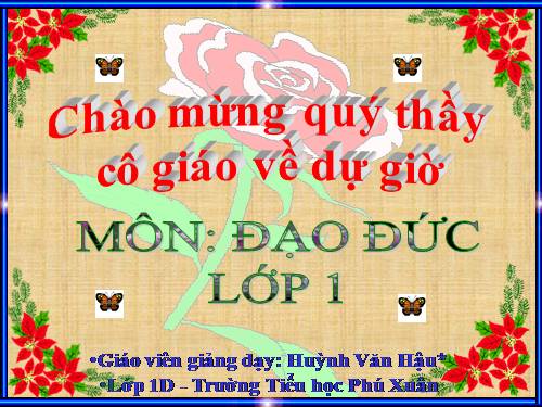 Bài 7. Đi học đều và đúng giờ