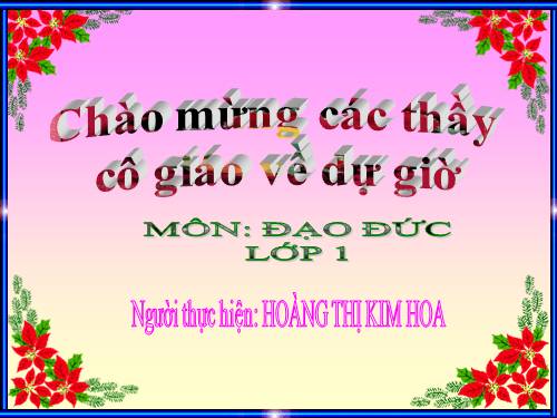 Bài 7. Đi học đều và đúng giờ