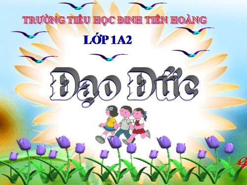 Bài 6. Nghiêm trang khi chào cờ