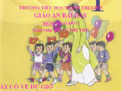 Bài 9. Lễ phép, vâng lời thầy giáo, cô giáo