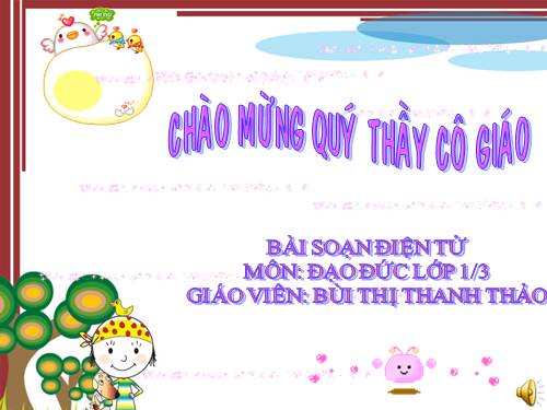 Bài 9. Lễ phép, vâng lời thầy giáo, cô giáo