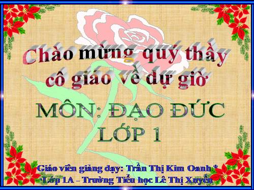 Bài 7. Đi học đều và đúng giờ