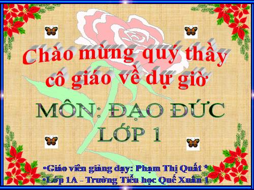 Bài 7. Đi học đều và đúng giờ