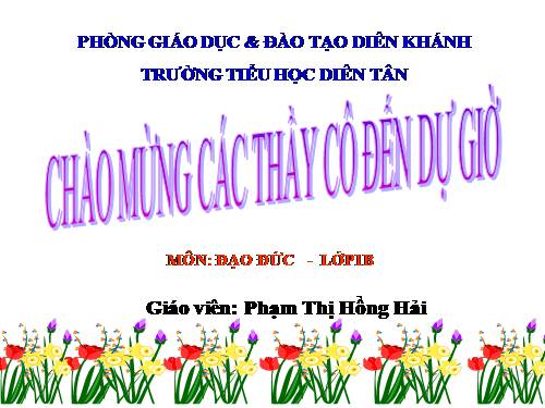 Bài 5. Lễ phép với anh chị, nhường nhịn em nhỏ