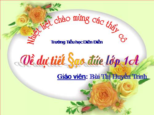 Bài 11. Đi bộ đúng quy định