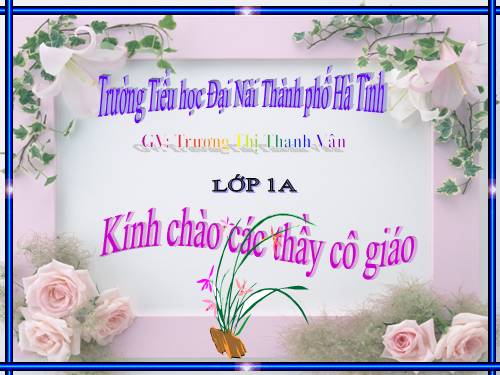 Bài 8. Trật tự trong trường học