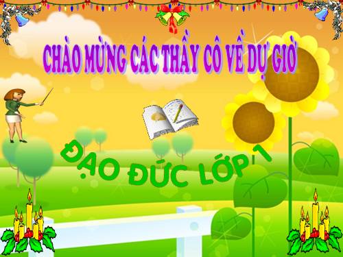 Bài 8. Trật tự trong trường học