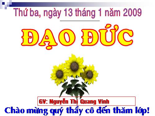 Bài 9. Lễ phép, vâng lời thầy giáo, cô giáo