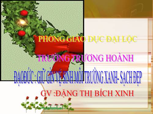 Bài 15. Dành cho địa phương