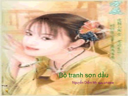 BỘ TRANH SƠN DẦU