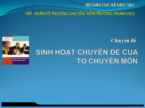 Tập huấn TTCM