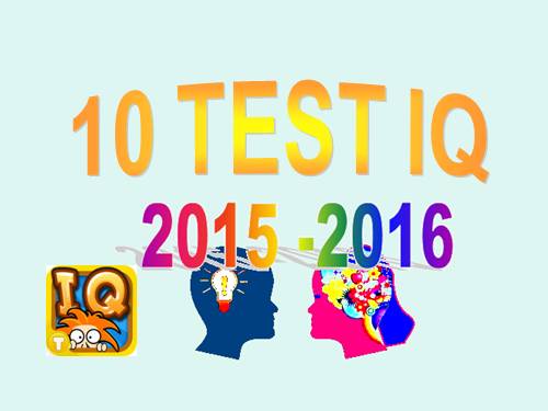 10 TEST IQ giao mùa 2015 -16.