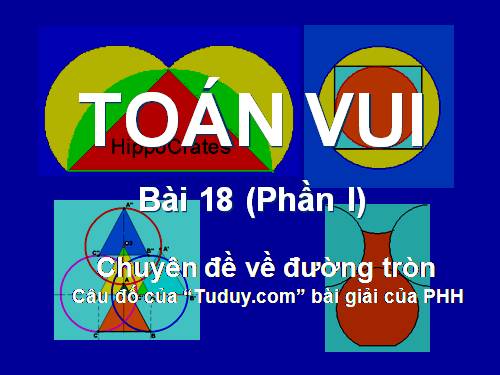 TOÁN VUI (PI -B18).ppt