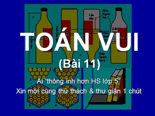 TOÁN VUI Bai 11