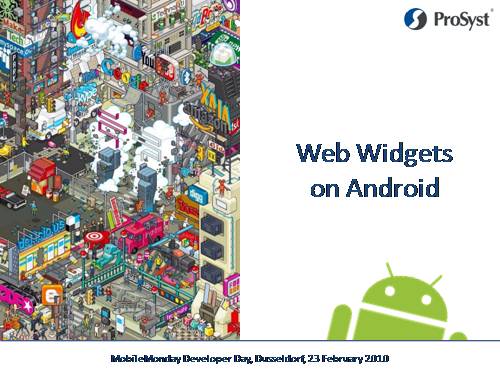 Android Web Wigets