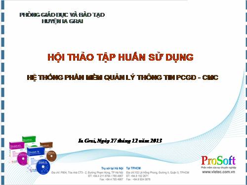 Tài liệu tập huấn phổ cập