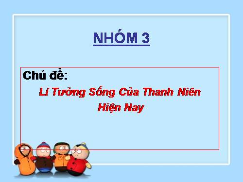 Tổ 3 Lớp 9a3 THI THUYẾT TRÌNH......