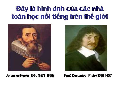 Các nhà toán học trên thế giới