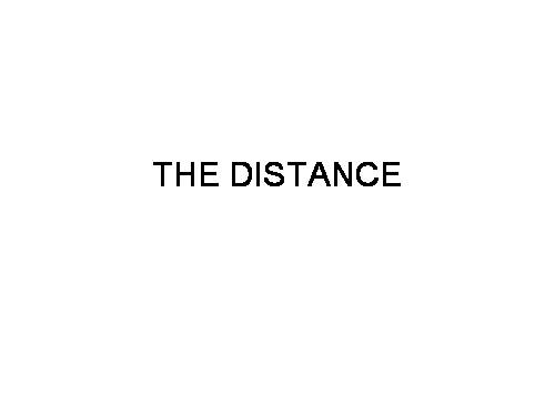 toan Tieng Anh " The Distance"