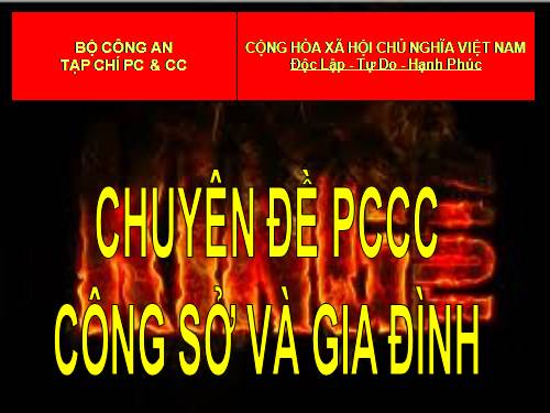 TÀI LIỆU PCCC