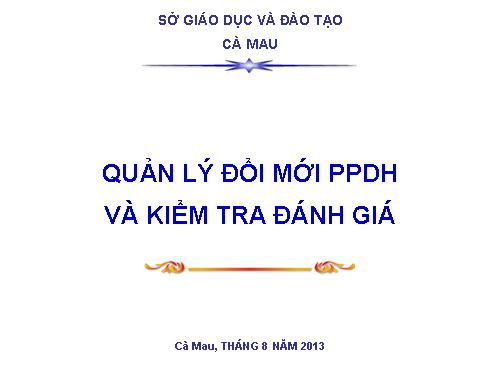 Tài liệu bồi dưỡng TTCM