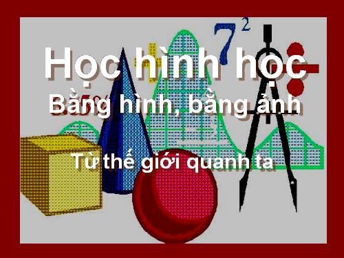 Học hình học bằng ảnh