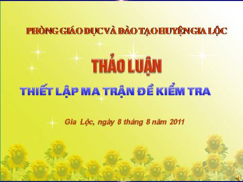 THIET KE MA TRAN DE KIEM TRA(CO DE VA MA TRAN MAU)