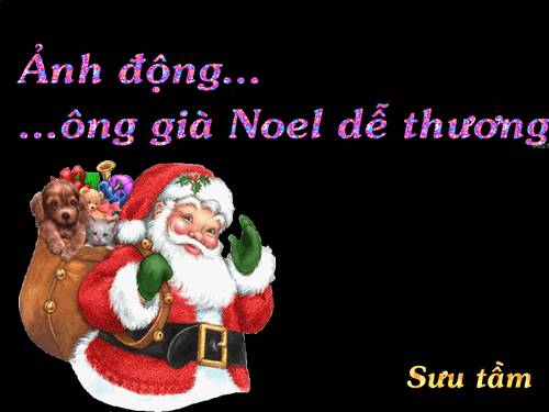 Ảnh Động Ông Già Noel