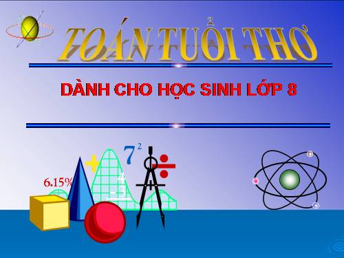 Cuộc thi toán tuổi thơ