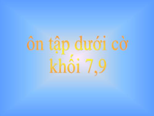 on tap dưới cờ tổ toán lý