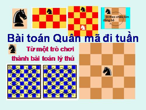 Bài toán quan mã đi tuần cho cả toán & tin học