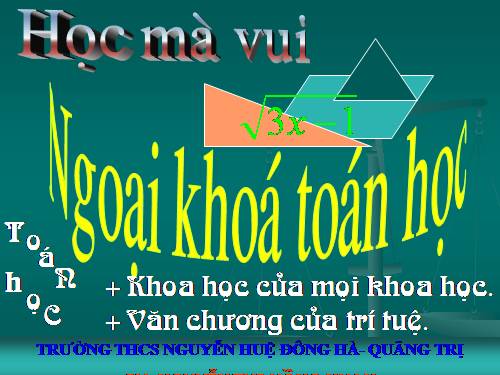 Ngoại khóa toán học