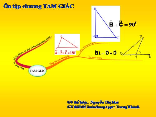 Ôn tập chương Tamgiac phần 1