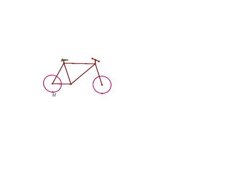 Cabri 3D chiếc xe đạp