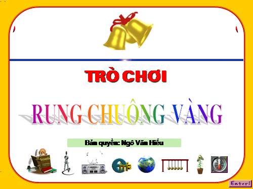 Rung chuong vàng dành cho HS-THCS