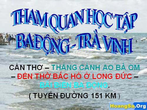 Học sinh THAM QUAN HỌC TẬP hè.