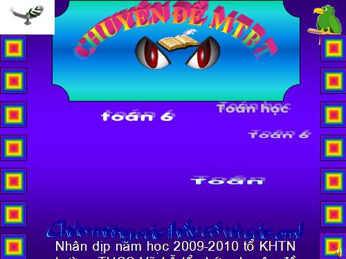 Toán 6: Chuyên đề Máy tính bỏ túi