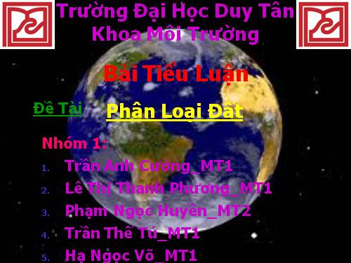 phan loai dat