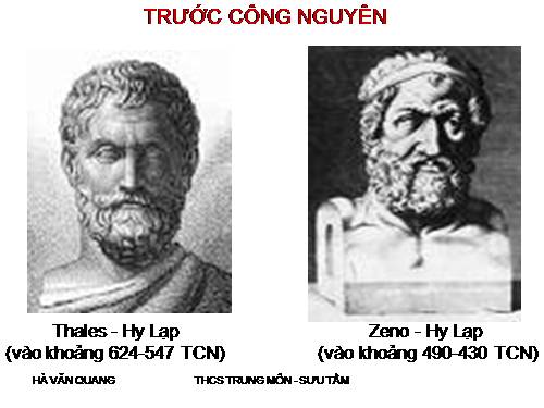 Hình ảnh các nhà toán học