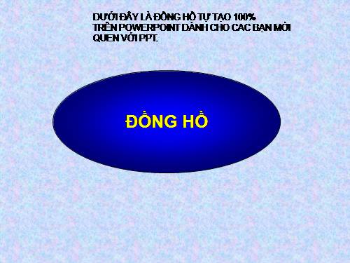 thiet ke dong ho