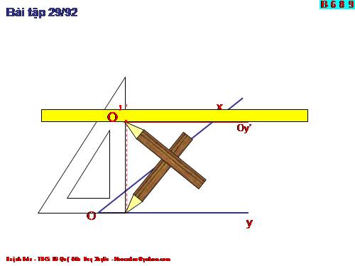 Bài tập đường thẳng song song (BT29/92)