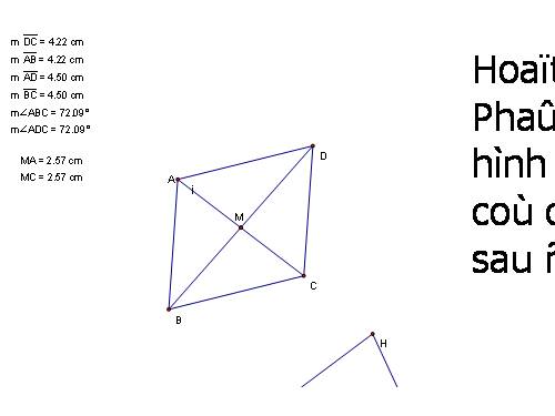 Các hình vẽ trong hình học